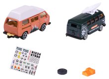 Játékautók  - Kisautók VW The Originals Majorette fém matricákkal hossza 7,5 cm szett 2 fajta 3 változat_6