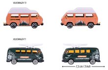 Játékautók  - Kisautók VW The Originals Majorette fém matricákkal hossza 7,5 cm szett 2 fajta 3 változat_7