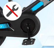 Rower dziecięcy 12 - Rower Xtend Mg+Bike Black Blue smarTrike regulowana rama ze stopu aluminiowo-magnezowego i 2 tarcze hamulcowe od 3 do 7 roku_12