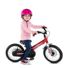 Kinderfahrräder 12 - Fahrrad Xtend Mg+Bike Red smarTrike erweiterbarer Magnesiumrahmen und 2 Scheibenbremsen von 3-7 Jahren_2