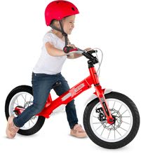 Kinderfahrräder 12 - Fahrrad Xtend Mg+Bike Red smarTrike erweiterbarer Magnesiumrahmen und 2 Scheibenbremsen von 3-7 Jahren_4