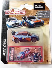 Samochodziki - Samochód rajdowy WRC Cars Majorette metalowe z gumowymi kółkami i zbieraczką pudełka 7,5 cm długość różne rodzaje_0