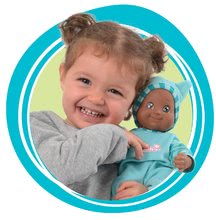 Lutke za djecu od 9 mjeseci - Lutka sa zvukom Ethnique MiniKiss Smoby u kapici 27 cm plava od 12 mjes_0
