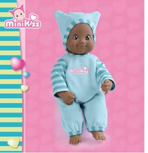 Lutke za djecu od 9 mjeseci - Lutka sa zvukom Ethnique MiniKiss Smoby u kapici 27 cm plava od 12 mjes_1