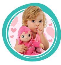 Igrače dojenčki od 9. meseca - Dojenček s snemanjem zvoka Murmures MiniKiss Smoby 27 cm rožnat od 12 mes_2