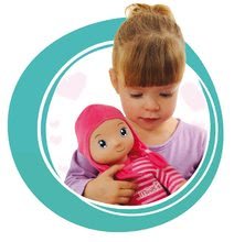 Játékbabák 9 hónapos kortól - Játékbaba hangrӧgzítővel Murmures MiniKiss Smoby 27 cm rózsaszín 12 hó-tól_0
