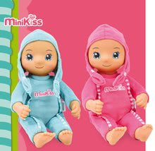 Játékbabák 9 hónapos kortól - Játékbaba hangrӧgzítővel Murmures MiniKiss Smoby 27 cm rózsaszín 12 hó-tól_1