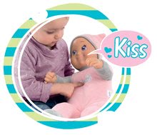 Lutke za djecu od 9 mjeseci - Igračka lutka Maxi Doll Minikiss Smoby sa zvukom ružičasta od 12 mjes_0