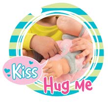 Păpuși de la 9 luni - Păpuşă mare Maxi Doll Minikiss Smoby 45 cm roz cu sunet de la 12 luni_1