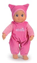 Játékbabák 9 hónapos kortól - Játékbaba hanggal legkisebbeknek Minikiss Smoby rózsaszín sapkában 27 cm 12 hó-tól_0