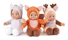 Puppen ab 9 Monaten - Puppe in Kostüm Fuchs Mini Animal Doll MiniKiss Smoby 20 cm ab 12 Monaten_3