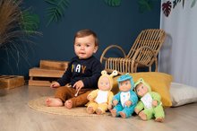 Panenky od 9 měsíců - Panenky v kostýmu Krokodýl Šnek Dinosaurus MiniKiss Croc Smoby se zvukem polibku s měkkým tělíčkem 3 kusy od 12 měsíců_0