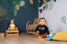 Panenky od 9 měsíců - Panenky v kostýmu Krokodýl Šnek Dinosaurus MiniKiss Croc Smoby se zvukem polibku s měkkým tělíčkem 3 kusy od 12 měsíců_1