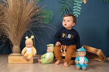 Igrače dojenčki od 9. meseca - Dojenčki v kostumih Krokodil Polžek Dinozaver MiniKiss Croc Smoby z zvokom 'cmok' in mehkim trebuščkom 3 kom od 12 mes_11