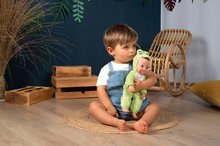Panenky od 9 měsíců - Panenky v kostýmu Krokodýl Šnek Dinosaurus MiniKiss Croc Smoby se zvukem polibku s měkkým tělíčkem 3 kusy od 12 měsíců_26