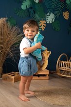 Otroški sprehajalčki - Komplet sprehajalček in voziček z zavoro Croc Baby Walker Minikiss 3in1 Smoby in dojenček dinozaver 30 cm z zvokom_10