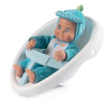 Detské chodítka - Set chodítko a kočík s brzdou Croc Baby Walker Minikiss 3in1 Smoby a bábika krokodíl 30 cm so zvukom_17