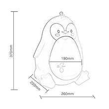Vasini e riduzioni per la toilette - Orinatoio Penguin nero _3