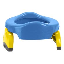 Nočníky a redukcie na toaletu - Cestovný nočník/redukcia na WC Potette Plus modro-žltý od 15 mesiacov_2