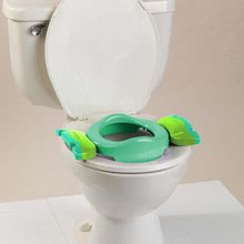 Nočníky a redukcie na toaletu - Cestovný nočník/redukcia na WC Potette Plus 2v1 Teal Kalencom zeleno-zelená + 3ks náhradných náplní a cestovná taška od 15 mes_1