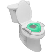 Olițe și reductoare wc - Set oliță de călătorie/reductor WC Potette Plus 2in1 Kalencom cu absorbant de silicon verde + 10 bc.de pungi, care se pot reumple și geantă de călătorie de la 15 luni_2