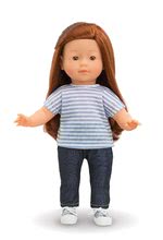 Ubranka dla lalek - Ubranie Striped T-shirt Grey Ma Corolle dla lalki o wzroście 36 cm od 4 lat_0