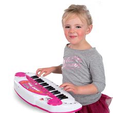 Staré položky - Tmavoružové elektrické piano Hello Kitty Smoby _0