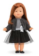 Játékbaba ruhák - Szvetter Cardigan Black Ma Corolle 36 cm játékbabának 4 évtől_0
