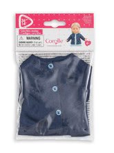 Játékbaba ruhák - Szvetter Cardigan Navy Blue Ma Corolle 36 cm játékbabának 4 évtől_2