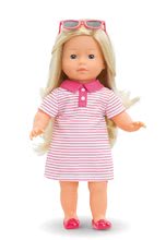 Oblačila za punčke - Oblačilo Polo Dress Pink Ma Corolle za 36 cm dojenčka od 4 leta_0