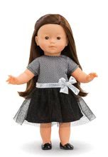 Oblečení pro panenky - Oblečení Evening Dress Black and Grey Ma Corolle pro 36cm panenku od 4 let_0