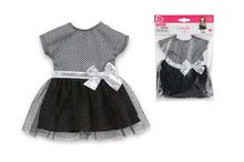 Oblečenie pre bábiky - Oblečenie Evening Dress Black and Grey Ma Corolle pre 36 cm bábiku od 4 rokov_3