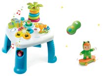 Bébi játékszettek - Szett készségfejlesztő asztal Cotoons Smoby funkciókkal kék és gördeszkás távirányítóval_9