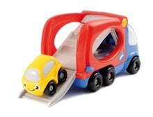 Camioane - Camion - transportor Smoby cu maşinuţă colorată de la 12 luni_1