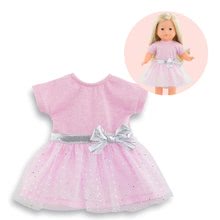 Oblačila za punčke - Oblačilo Party Dress Pink Ma Corolle za 36 cm punčko od 4 leta_1