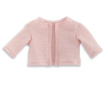 Oblečení pro panenky - Oblečení Cardigan Silvered Pink Ma Corolle pro 36cm panenku od 4 let_1