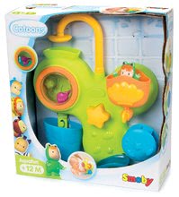 Für Babys - Set Lauflernhilfe mit didaktischem Koffer Trott Cotoons 2in1 Smoby mit Ton und Licht und Aquapark in der Badewanne mit Rutsche_17