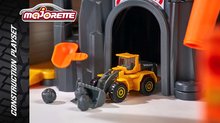 Garáže -  NA PREKLAD - Garaje estructura de trabajo Volvo Creatix Majorette 60 piezas con grúa 5 coches desde 5 años_7