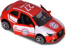 Macchine - Auto FC Bayern Majorette in metallo con sospensione e adesivi, set di 5 tipi in confezione regalo_0