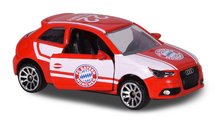 Voitures - Voiture FC Bayern Premium Majorette Métal avec suspension et autocollants, 7,5 cm de longueur, 6 différentes sortes._0