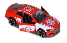 Spielzeugautos - Spielzeugauto  FC Bayern Premium Majorette Metall mit Aufhängung mit Aufklebern 7,5 cm Länge 6 verschiedene Typen_4
