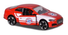 Samochodziki - Samochodzik FC Bayern Premium Majorette stalowe z amortyzacją z naklejkami 7,5 cm długość 6 różnych rodzajów_5