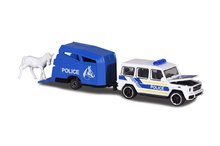 Spielzeugautos - Ein Spielzeugauto mit Anhänger City Trailer Majorette mit beweglichen Teilen 13 cm lang 6 verschiedene Typen_0