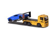 Spielzeugautos - Ein Spielzeugauto mit Anhänger City Trailer Majorette mit beweglichen Teilen 13 cm lang 6 verschiedene Typen_4