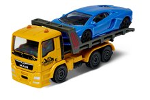Spielzeugautos - Ein Spielzeugauto mit Anhänger City Trailer Majorette mit beweglichen Teilen 13 cm lang 6 verschiedene Typen_6