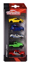 Avtomobilčki - Avtomobilčki mestni in namenski WOW Street Cars Majorette kovinski z vzmetenjem 7,5 cm dolžina set 5 vrst_3