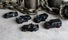 Spielzeugautos - Spielzeugauto Black Edition Majorette zu öffnendes 7,5 cm langes 5er-Set in Geschenkverpackung_3