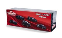 Autíčka - Autíčka Black Edition Majorette otvárateľné 7,5 cm dĺžka sada 5 druhov v darčekovom balení_14