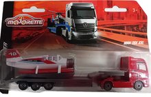 Samochody ciężarowe - Transporter miejski City Transporter Majorette metalowy z ruchomymi częściami 20 cm długość różne rodzaje_0