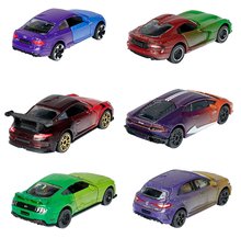 Avtomobilčki - Avtomobilček s spreminjajočo barvo in zbirateljsko kartico Limited Edition 6 Majorette kovinski odpirajoč 7,5 cm dolžina 6 različnih vrst_0